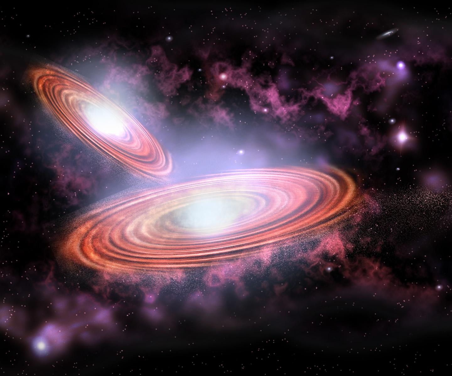 Historic Gravitational Waves Rippled, But Left No Fireworks 